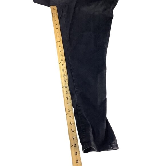 Wax Jean Womens Black Stretchy Size 18 3 Button Skinny Jeans Stylish Comfortable - Picture 5 of 16